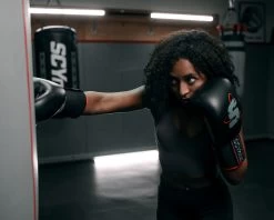 SCYntz Leather Bag Gloves 24 SCYntz Leather Bag Gloves -Boxing Shop SCYBGBK 5 4