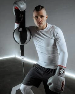 SCYntz Leather Double End Bag -Boxing Shop SCYDEBGRBK 2