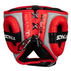 SCYntz Leather Headgear -Boxing Shop SCYHG GR BK 4