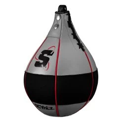 SCYntz Leather Speed Bag -Boxing Shop SCYSB GR BK 2