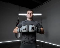 SCYntz Leather Training Gloves -Boxing Shop SCYTGGRBK 1