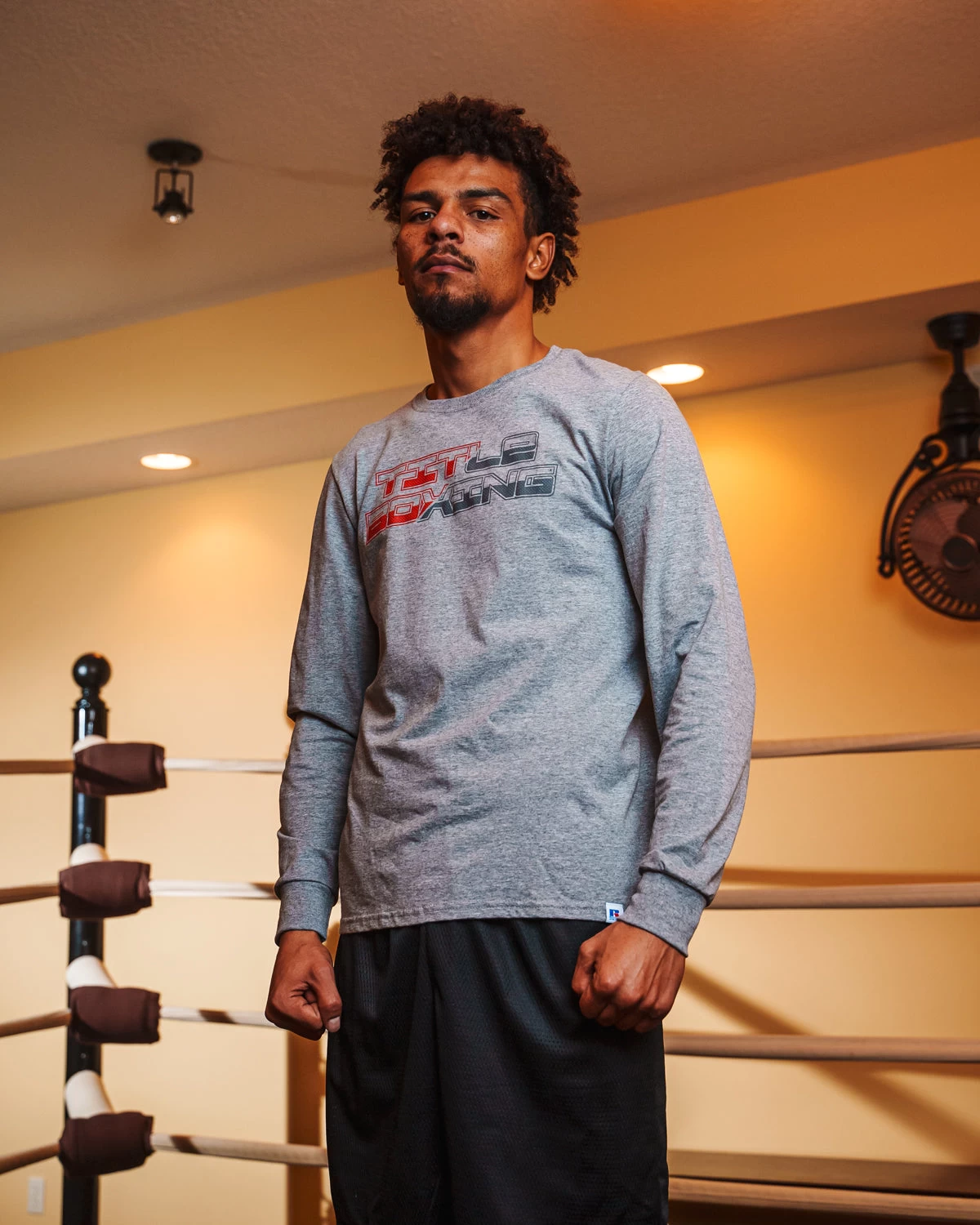 TITLE Boxing Split Label Performance Long Sleeve Tee 7 TITLE Boxing Split Label Performance Long Sleeve Tee - Image 5