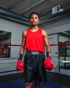 TITLE Boxing Edge Boxing Trunks 2.0 -Boxing Shop TBTC2BK 1