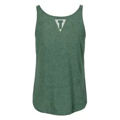 TITLE Boxing Women's Striped Wordmark Cropped Tank -Boxing Shop TBWTS216 GN 2