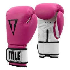 TITLE Premier Leather Super Bag Gloves 2.0 -Boxing Shop TSBG2 PK WH 002