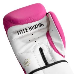 TITLE Premier Leather Super Bag Gloves 2.0 -Boxing Shop TSBG2 PK WH 005