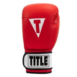 TITLE Premier Leather Super Bag Gloves 2.0 -Boxing Shop TSBG2 RD WH 003