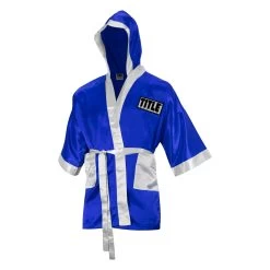 TITLE Boxing Pro Fingertip Robe 2.0 -Boxing Shop TSRF2 BL WH 2