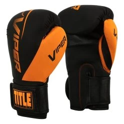 Viper By TITLE Boxing Strike Bag Gloves 2.0 -Boxing Shop VSBG2 BK OR 02