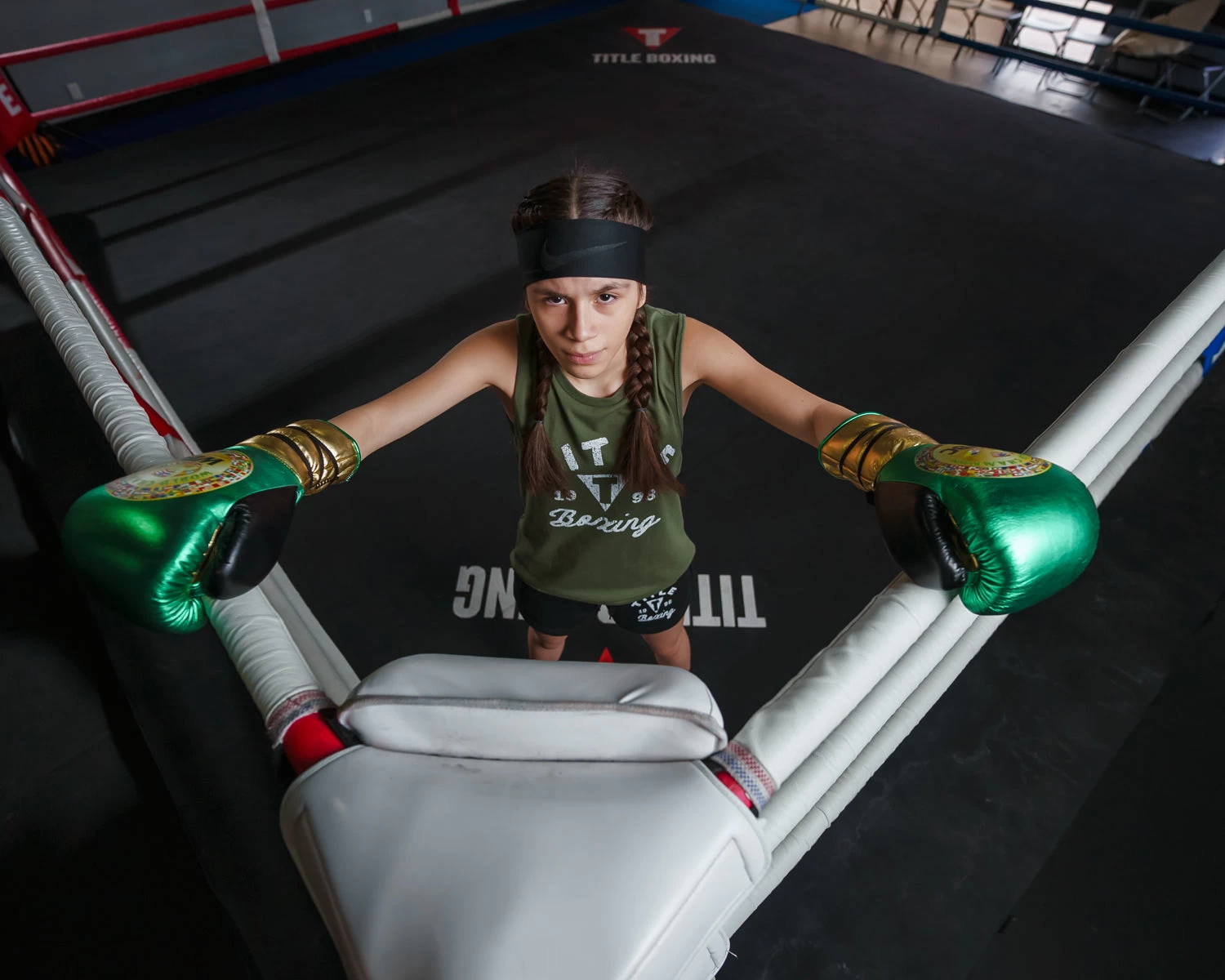 WBC By TITLE Boxing Green Belt Sparring Gloves 13 WBC By TITLE Boxing Green Belt Sparring Gloves - Image 11