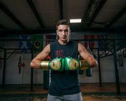 WBC By TITLE Boxing Green Belt Training Gloves 1.0 -Boxing Shop WGBTGGNGDBK 1