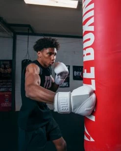 TITLE White Boxing Gloves -Boxing Shop WHWBGWH 1