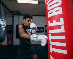 TITLE White Boxing Gloves -Boxing Shop WHWBGWH 2