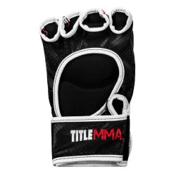 TITLE MMA Command Pro Fight Gloves -Boxing Shop XMCPFG RD WH 004