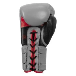 TITLE Boxing Leather Enforcer Pro Sparring Gloves -Boxing Shop XRVCSG SV BK 04