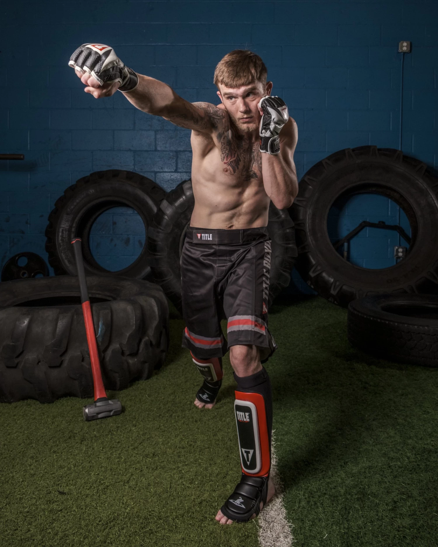 TITLE MMA Shin-N-Instep Pull-On Guards 6 TITLE MMA Shin-N-Instep Pull-On Guards - Image 4