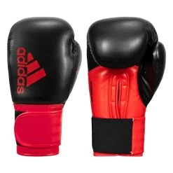 Adidas Hybrid 100 Boxing Gloves -Boxing Shop adih100 bk rd 001 1