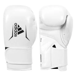 Adidas Speed 175 Leather Training Gloves -Boxing Shop adisbg175 wh bk 001 2