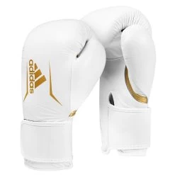 Adidas Speed 175 Leather Training Gloves -Boxing Shop adisbg175 wh gd 1