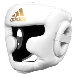 Adidas Super Pro Full Face Headgear -Boxing Shop adisbhg041 wh gd 01