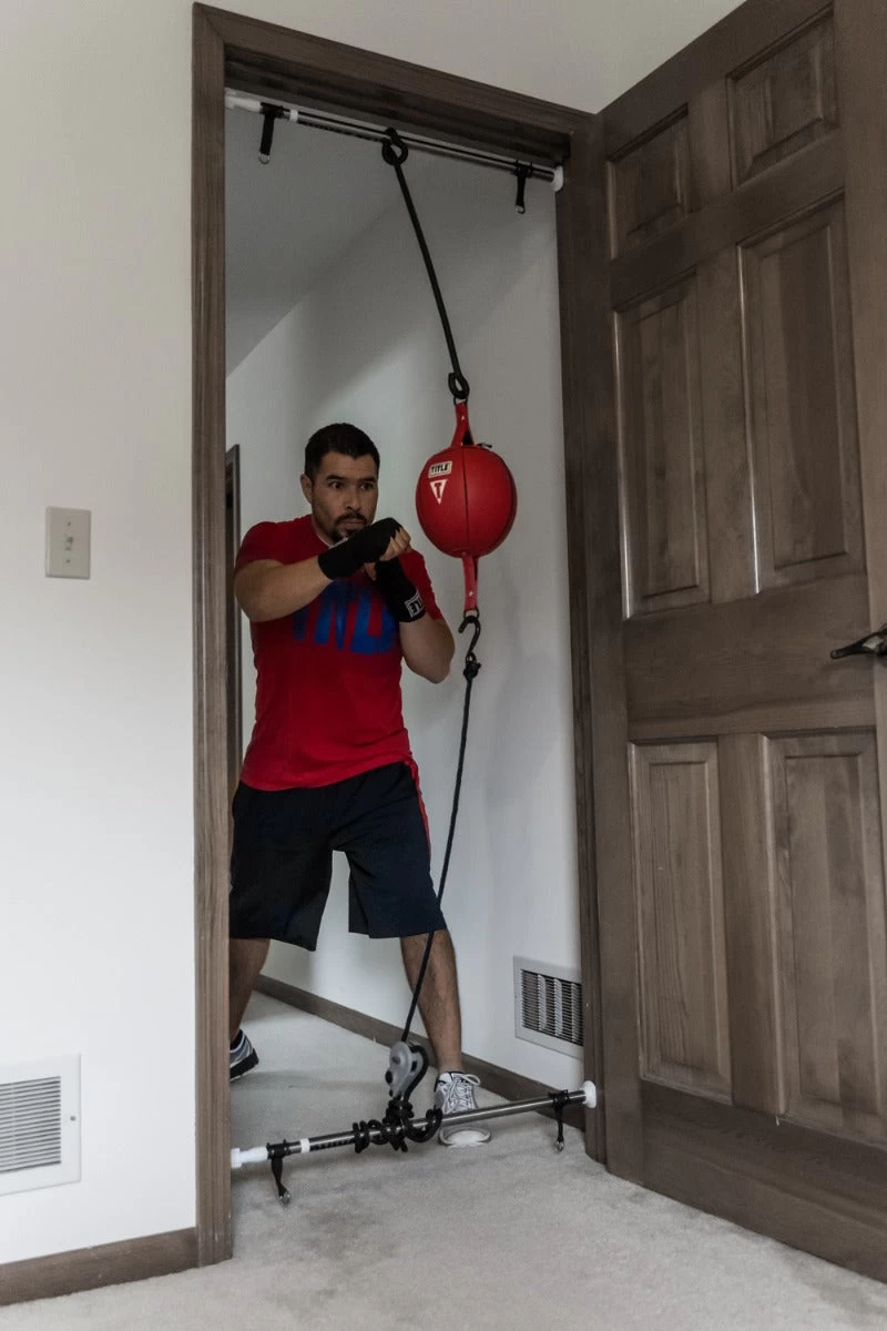 TITLE Boxing Adjustable Doorway Hanger 4 TITLE Boxing Adjustable Doorway Hanger - Image 2