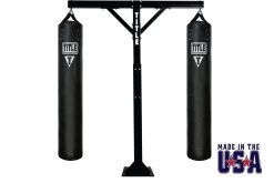 TITLE Boxing Adjustable Heavy Duty Double Bags Stand 8 TITLE Boxing Adjustable Heavy Duty Double Bags Stand -Boxing Shop ahdhsd 1 usa