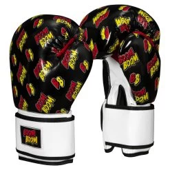 BOOM BOOM Boxing Striker Youth Boxing Gloves 3.0 -Boxing Shop bbsbgy3 bk wh 02