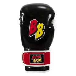 BOOM BOOM Boxing Silencer Youth Bag Gloves -Boxing Shop bbybgs bk wh rd 03
