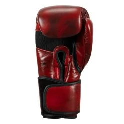 TITLE Boxing Blood Red Leather Training Gloves -Boxing Shop brtg rd 004