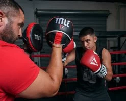 TITLE Boxing Leather Combination Focus Mitts 2.0 16 TITLE Boxing Leather Combination Focus Mitts 2.0 -Boxing Shop cbfpm2 rd bk 3