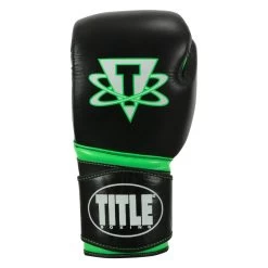 TITLE Boxing Leather Cosmic Training Gloves -Boxing Shop costg bk gn 03