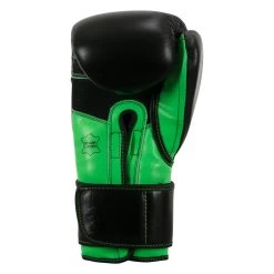 TITLE Boxing Leather Cosmic Training Gloves -Boxing Shop costg bk gn 04
