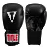 TITLE Classic Leather Elastic Training Gloves 2.0 -Boxing Shop ctsgv2 bk 01