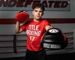 TITLE Boxing Fighting Fresh Leather Punch Mitts -Boxing Shop ffpm