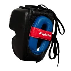 Fighting Leather Sparring Headgear -Boxing Shop flshg2 bk 2