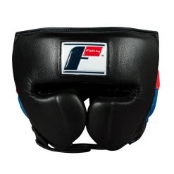 Fighting Leather Sparring Headgear -Boxing Shop flshg2 bk 4