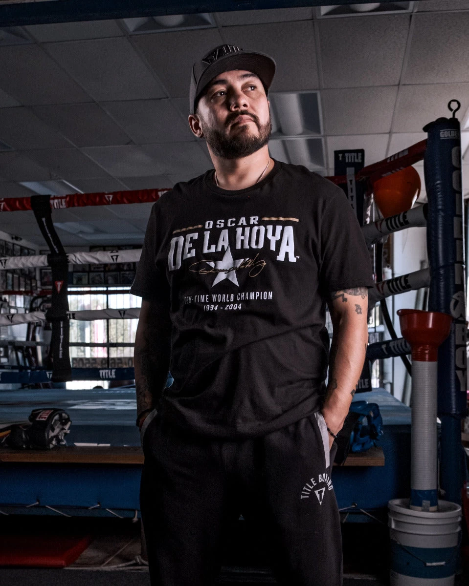TITLE Boxing Legacy Oscar De La Hoya Tee 4 TITLE Boxing Legacy Oscar De La Hoya Tee - Image 2