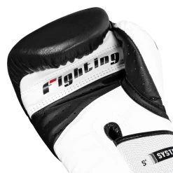Fighting S2 GEL Power Bag Gloves -Boxing Shop fspgbg bk wh 0005