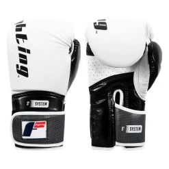 Fighting S2 GEL Power Bag Gloves -Boxing Shop fspgbg wh bk 001