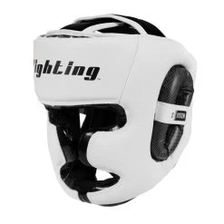 Fighting S2 GEL Power Full Training Headgear -Boxing Shop fspghgf wh bk 1 1