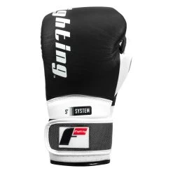 Fighting S2 GEL Power Sparring Gloves -Boxing Shop fspgsg bk wh 003