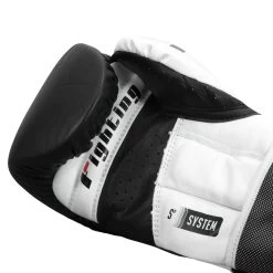 Fighting S2 GEL Power Sparring Gloves -Boxing Shop fspgsg bk wh 005