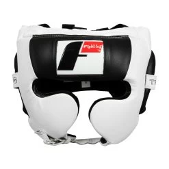 Fighting Tri-Tech Training Headgear -Boxing Shop fspthg wh bk 2