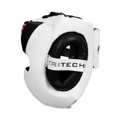 Fighting Tri-Tech Training Headgear -Boxing Shop fspthg wh bk 3