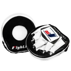 Fighting Tri-Tech Micro Mitts -Boxing Shop fstmm bk wh 4