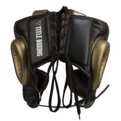 Golden Boy Training Headgear 9 Golden Boy Training Headgear -Boxing Shop gbthg1 bk gd 03