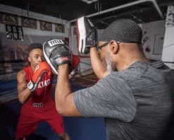 TITLE Boxing Gel Blockade Punch Mitts 20 TITLE Boxing Gel Blockade Punch Mitts -Boxing Shop gcpmc2 bk rd wh 1 3 1 1