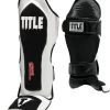 TITLE Boxing Gel Elite Pro Shin & Instep Guards
