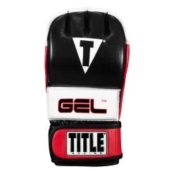 TITLE Boxing Gel Incensed Wristband Heavy Bag Gloves -Boxing Shop giwhbg2 bk wh rd 03