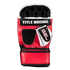 TITLE Boxing Gel Incensed Wristband Heavy Bag Gloves -Boxing Shop giwhbg2 bk wh rd 04